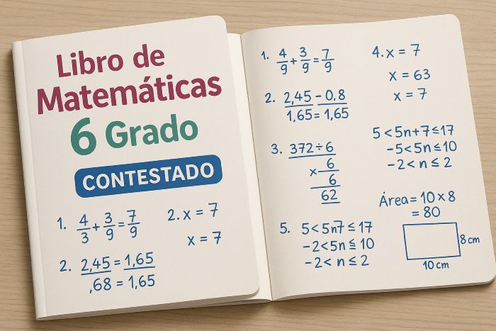 Libro de matematicas 6 grado contestado – Guía Completa de Acceso